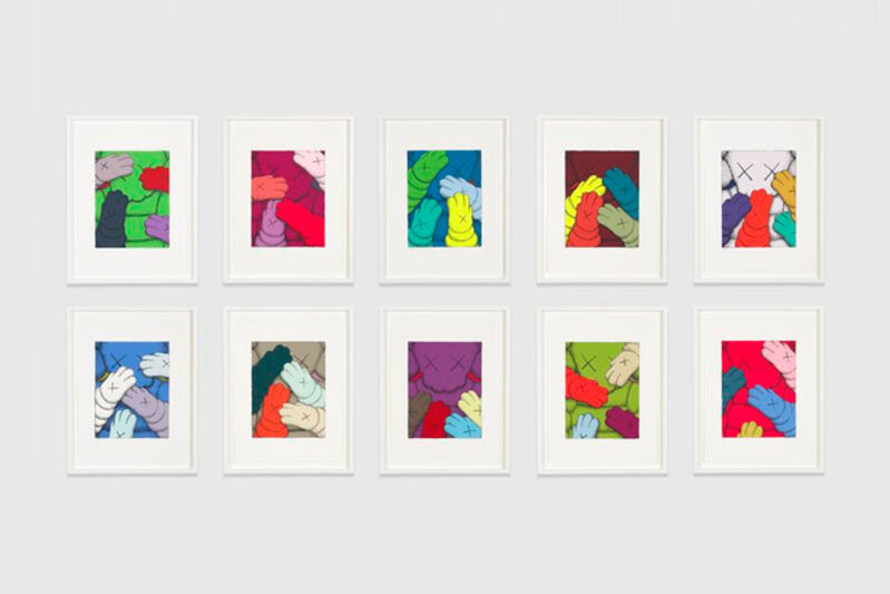 KAWS, ‘URGE’, 2020, Print, Portfolio of ten screenprints on paper, Joshua Liner Gallery