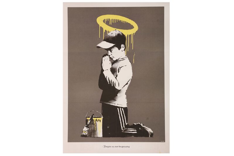 Banksy, ‘Forgive Us Our Trespassing’, 2010, Print, Offset Lithograph, Chiswick Auctions