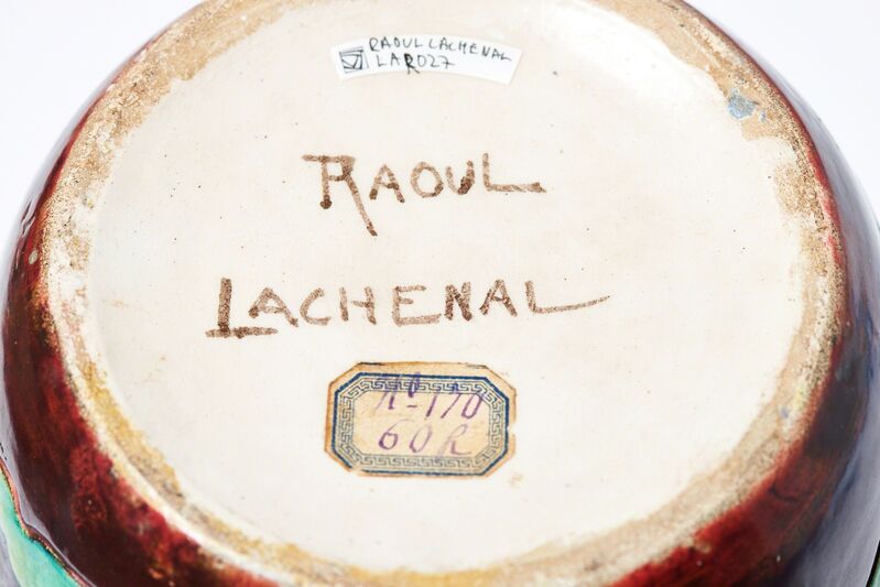Raoul Lachenal, ‘Abstract Landscape’, C. 1900, Design/Decorative Art, Studio Stoneware, Jason Jacques Gallery