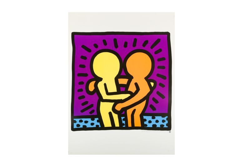Keith Haring, ‘Best Buddies’, Print, Screen print, Chiswick Auctions