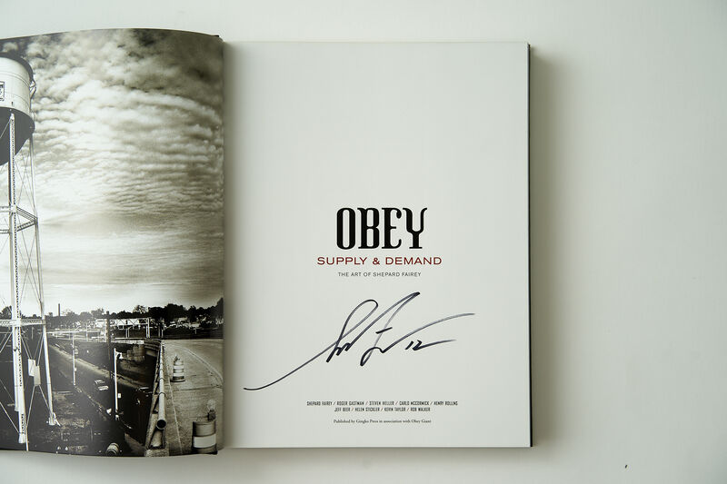 Shepard Fairey, ‘OBEY Supply & Demand: The Art of Shepard Fairey’, 2009, Books and Portfolios, Book, CAC Cincinnati Benefit Auction