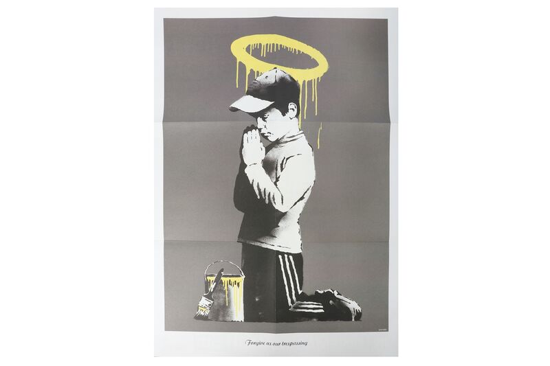 Banksy, ‘Forgive Us Our Trespassing’, 2010, Print, Offset lithograph on paper, Chiswick Auctions