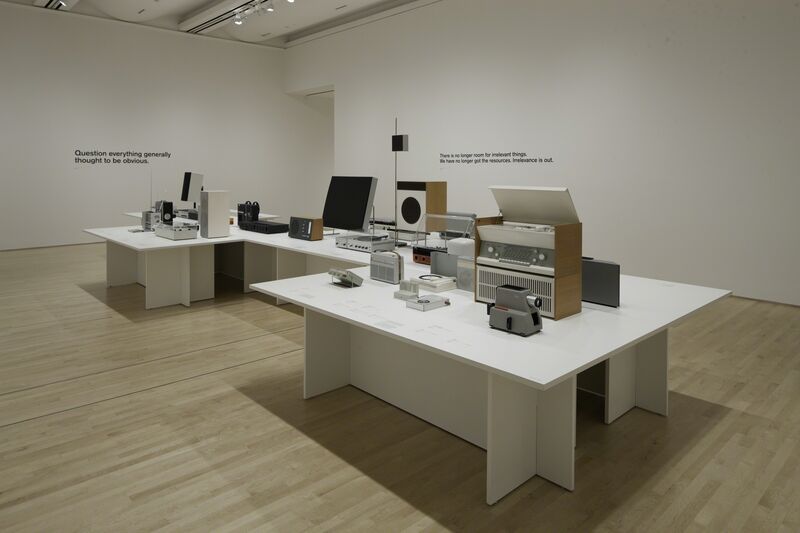 Dieter Rams, ‘Installation view "Less and More: The Design Ethos of Dieter Rams"’, 2011, Installation, San Francisco Museum of Modern Art (SFMOMA) 