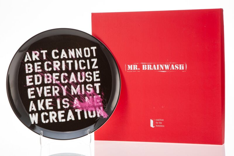 Mr. Brainwash, ‘Art Cannot Be Criticized, 2011’, 2020, Ephemera or Merchandise, Fine bone china, Heritage Auctions