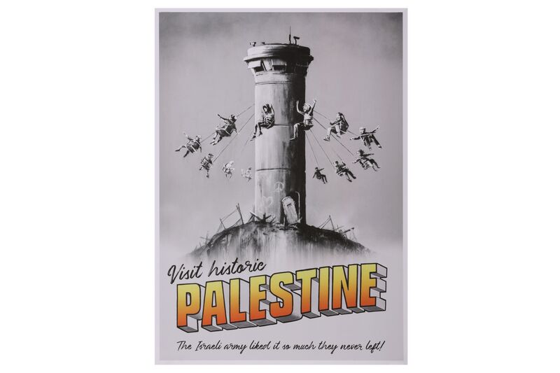 Banksy, ‘Walled Off Hotel Welcome to Palestine’, Ephemera or Merchandise, Poster, Chiswick Auctions