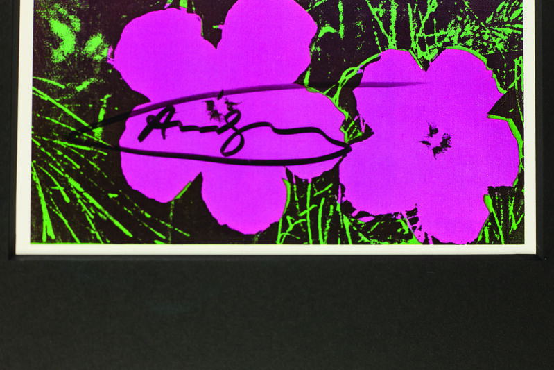Andy Warhol, ‘Vintage Lithograph "Flowers" pink tone’, Print, Rudolf Budja Gallery