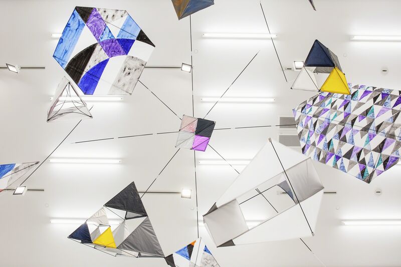 Raul Walch, ‘Notos’, 2018, Sculpture, Tent poles, tent fabric, diverse reflective fabric, PVC, metal, wire, string, acrylic, Galerie EIGEN + ART