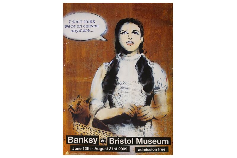 Banksy, ‘Dorothy (Banksy vs Bristol Museum Poster)’, 2009, Posters, Exhibition Poster, Chiswick Auctions