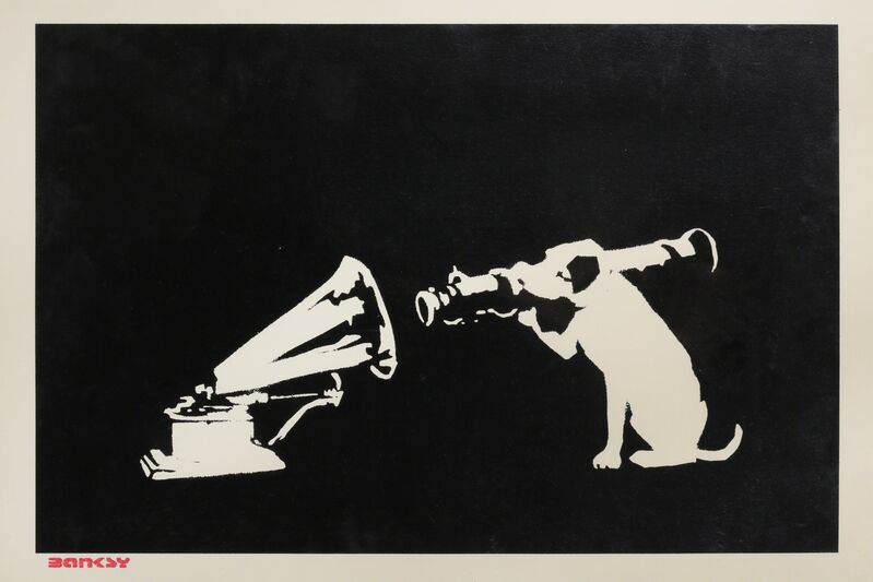 Banksy, ‘HMV’, 2003, Print, Screenprint on paper, Chiswick Auctions