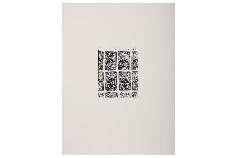 Andy Warhol, ‘Sperry & Hutchinson Stamps Black and White’, Print, Silkscreen print, Chiswick Auctions