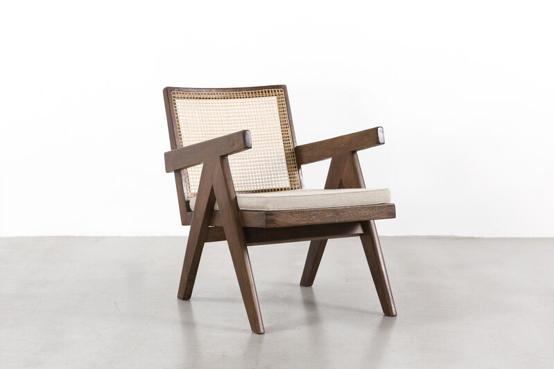 Pierre Jeanneret, ‘Pair of Easy armchairs’, 1952-1956, Design/Decorative Art, Teak & wicker, Galerie Patrick Seguin