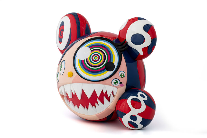Takashi Murakami, ‘Takashi Murakami × ComplexCon Mr.DOB Figure by BAIT × SWITCH Collectibles (Red/Blue edition)’, 2016, Sculpture, Cast resin polychrome sculpture, Seoul Auction