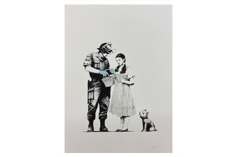 Banksy, ‘Stop And Search’, 2007, Print, Screenprint in colour, Chiswick Auctions