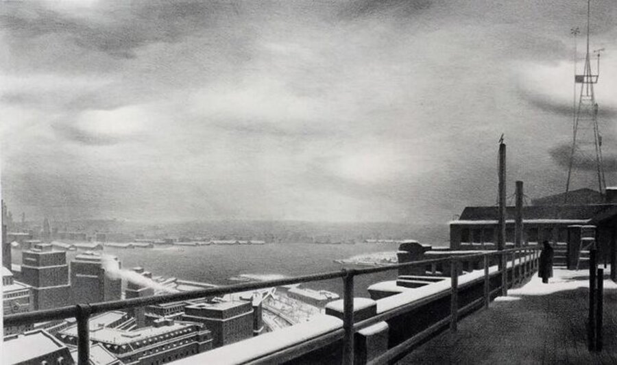 From the Weather Bureau. New York, New York.