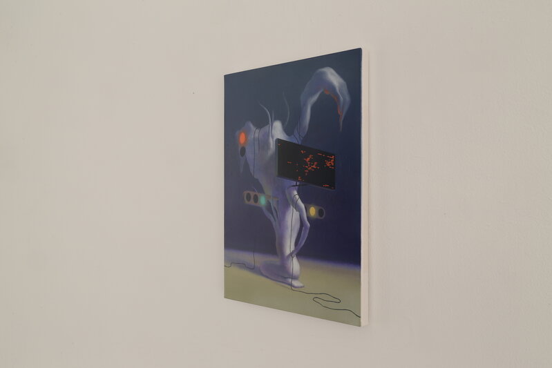Shunsuke Taira, ‘Color Light Tower’, 2021, Painting, Acrylic gouache on paper and wooden panel, GALLERY MoMo
