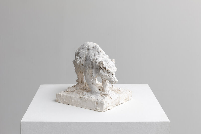 Nicola Hicks, ‘William's Bear’, 2020, Sculpture, Bronze, Flowers