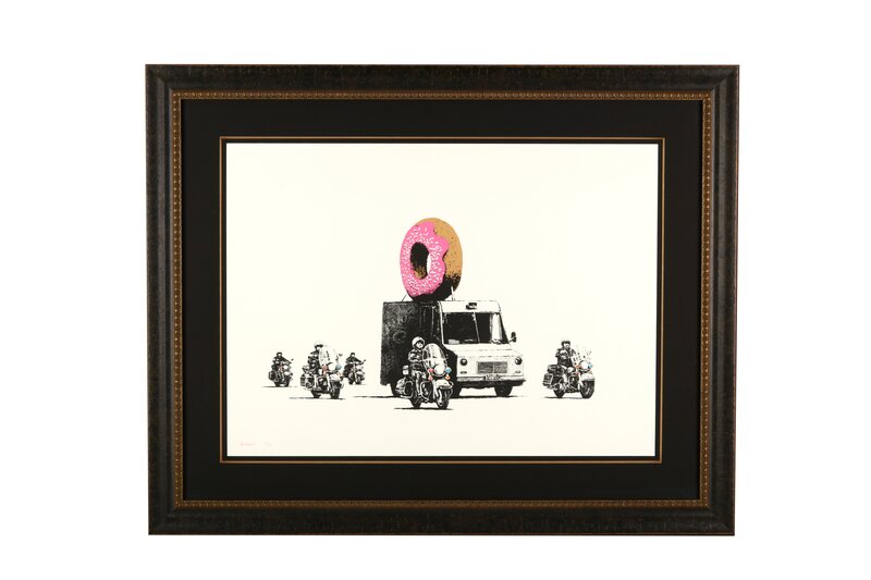 Banksy, ‘Donuts (Strawberry)’, 2007, Print, Screenprint in Colours, Chiswick Auctions