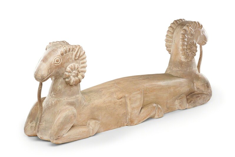 ‘Pushmi-Pullyu Folk Art Ram Sculpture’, mid 20th c., Other, Rago/Wright/LAMA/Toomey & Co.