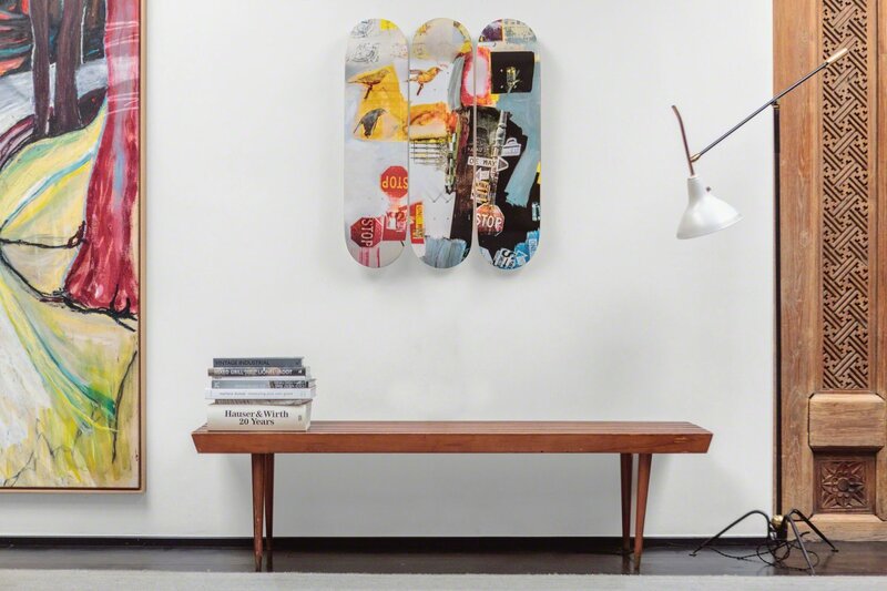 Robert Rauschenberg, ‘Overdrive Skateboard Decks’, 2017, Sculpture, 7-ply Canadian Maplewood with screen-print, Artware Editions
