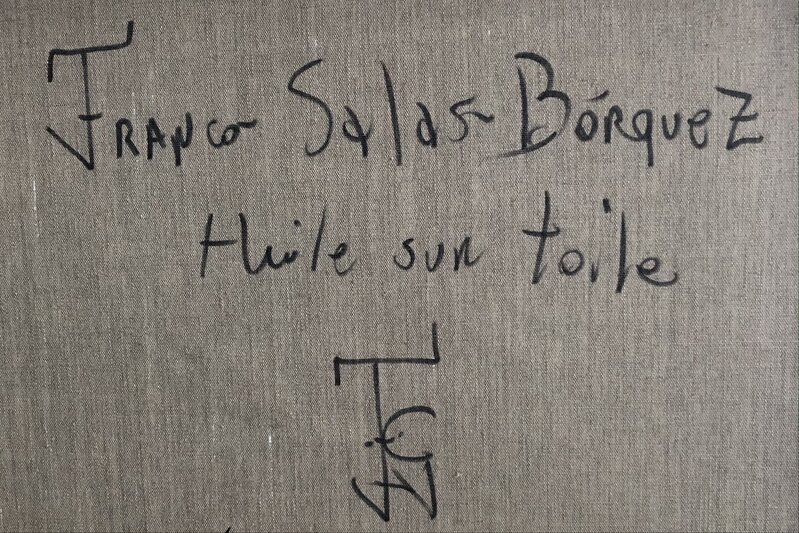 Franco Salas Borquez, ‘Le Sillage (The Wake)’, 2020, Painting, Oil on canvas, Artistics
