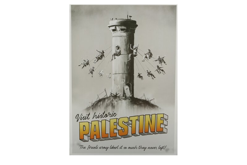 Banksy, ‘Walled Off Hotel Welcome to Palestine’, Posters, Poster, Chiswick Auctions