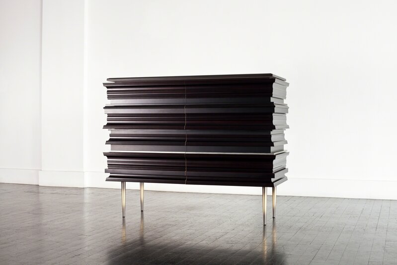 Luis Pons, ‘Frame Credenza A’, 2013, Design/Decorative Art, Wood, frame molds, bronze legs, The NWBLK