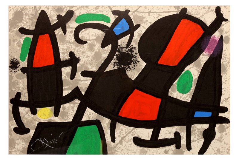 Joan Miró, ‘Derriere Le Miroir’, Print, Lithograph, Chiswick Auctions