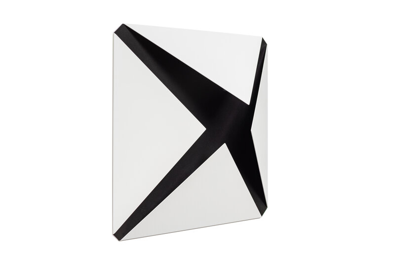Sébastien de Ganay, ‘White & Black’, 2020, Sculpture, Aluminium, laquered, Häusler Contemporary