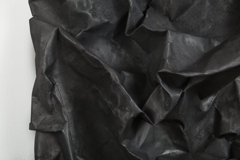 Lauren Seiden, ‘Black Raw Wrap 1’, 2014, Painting, Gallery Nosco