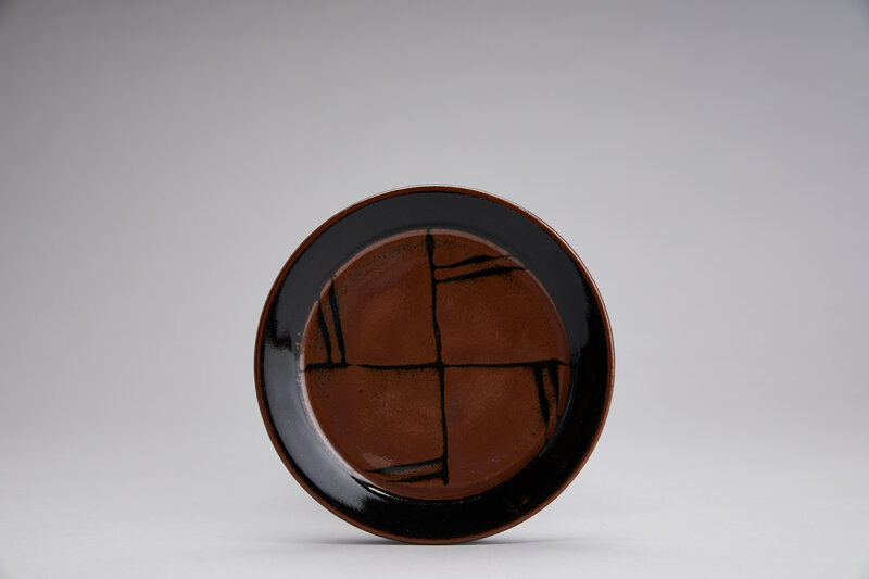 Yoshinori Hagiwara, ‘Small dinnerware plate, kaki glaze’, N/A, Design/Decorative Art, Stoneware, Pucker Gallery