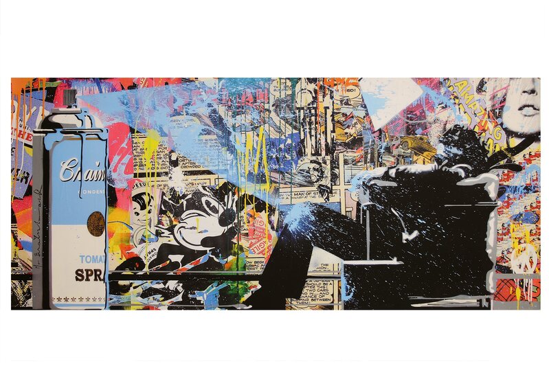 Mr. Brainwash, ‘Felix Campbell Spray Can’, 2012, Print, Offset lithograph poster, Chiswick Auctions
