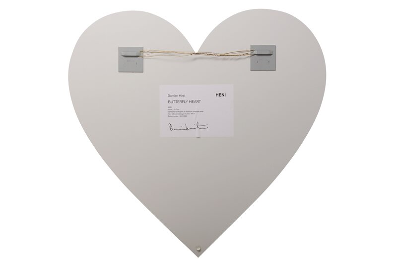 Damien Hirst, ‘Rainbow heart (large)’, 2020, Print, Giclee print on aluminium, Chiswick Auctions