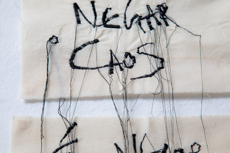 Caroline Ricca Lee, ‘To deny chaos is to deny us’, 2020, Textile Arts, Embroidery on cotton, HOA