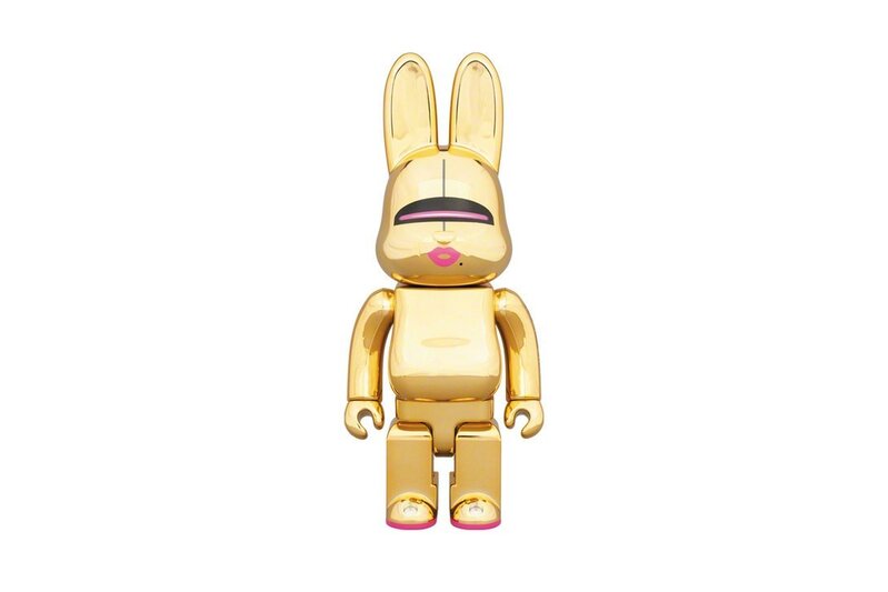 BE@RBRICK, ‘Sorayama Sexy Robot 400% Gold (Rabbit)’, 2018, Ephemera or Merchandise, Vinyl, Dope! Gallery