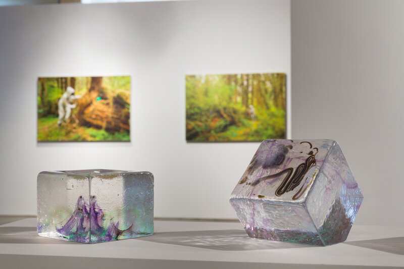 Etsuko Ichikawa, ‘Water Within Installation’, 2017, Sculpture, Hot cast glass with uranium, Winston Wächter Fine Art
