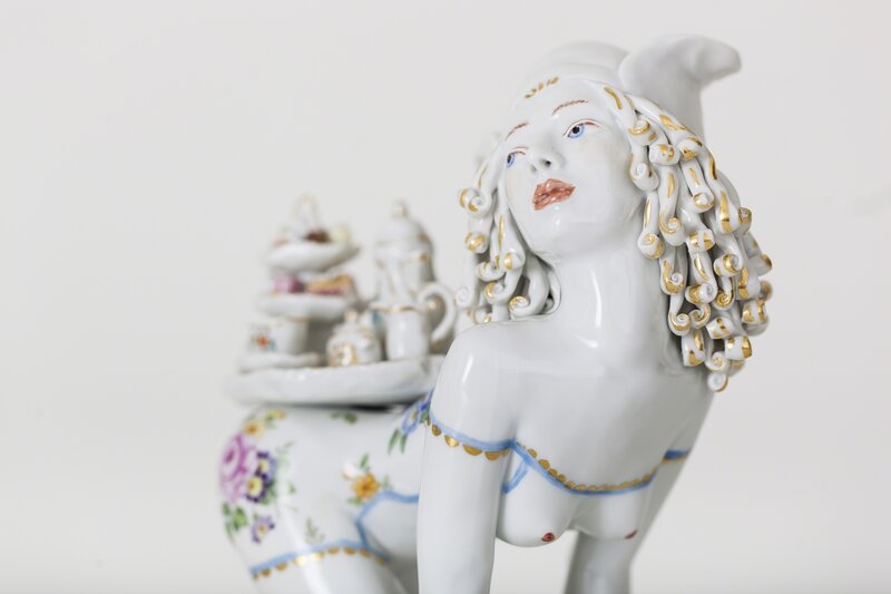 Chris Antemann, ‘Little Maid (detail) ’, 2013, Porcelain, Bellevue Arts Museum