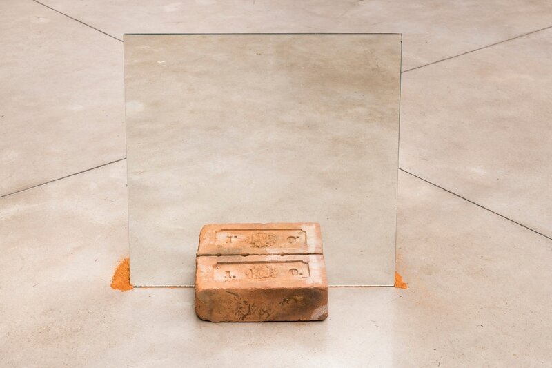 Ding Musa, ‘unidade de construção (imperial) ’, 2018, Mixed Media, Brick and mirror, Galeria Raquel Arnaud