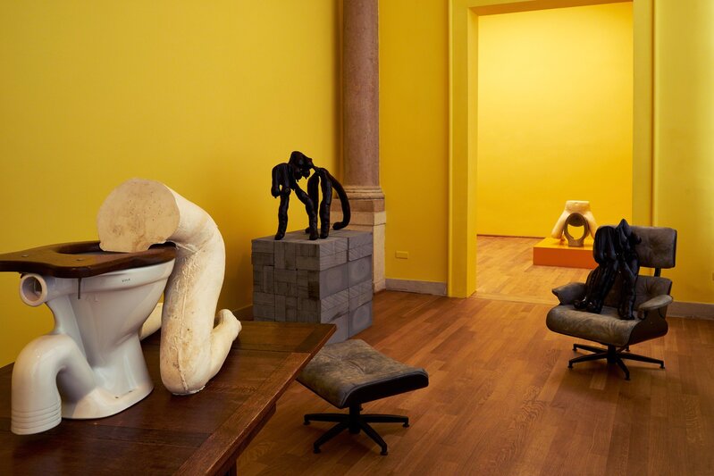 Sarah Lucas, ‘I SCREAM DADDIO (Installation view)’, 2015, Installation, 56th Venice Biennale