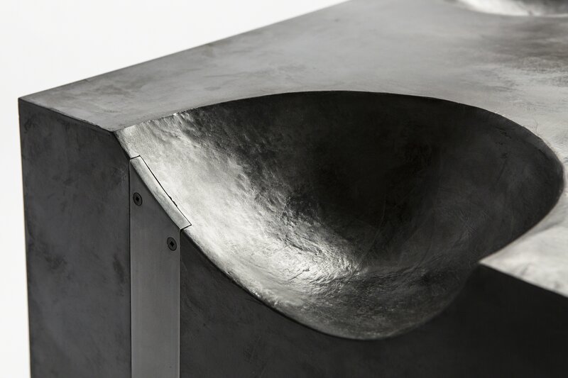 Patrick Weder, ‘Forms Collection : Outside In Credenza’, Concrete, Maple, Lacquer + Steel, FAIR Design