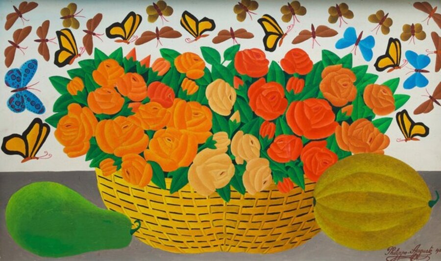 Untitled (Still Life with Butterflies)