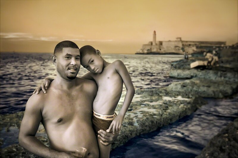 E.K. Waller, ‘Father Son Beach’, 2013, Photography, Inkjet Fine Art BFK, The Perfect Exposure Gallery