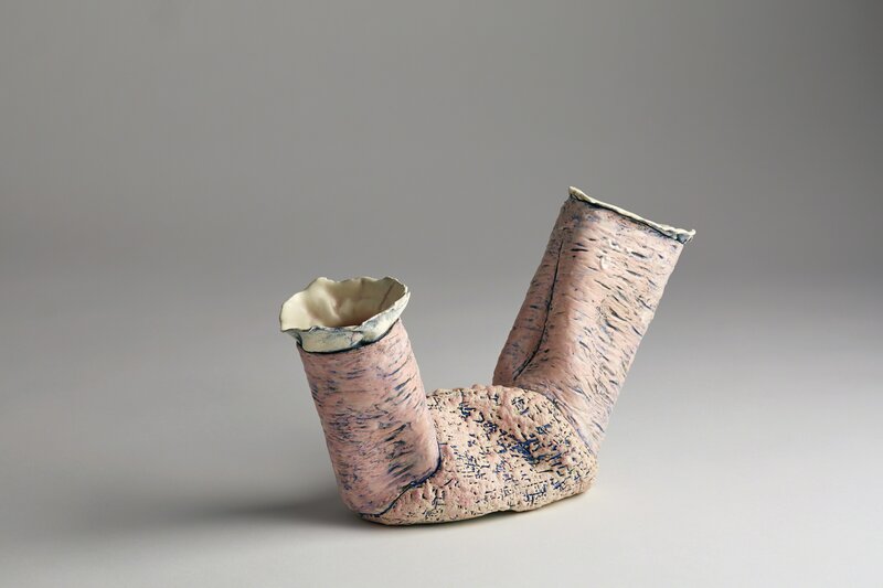 Elisa D'Arrigo, ‘Pink Dyad 2’, 2014, Sculpture, Glazed ceramic, Elizabeth Harris Gallery