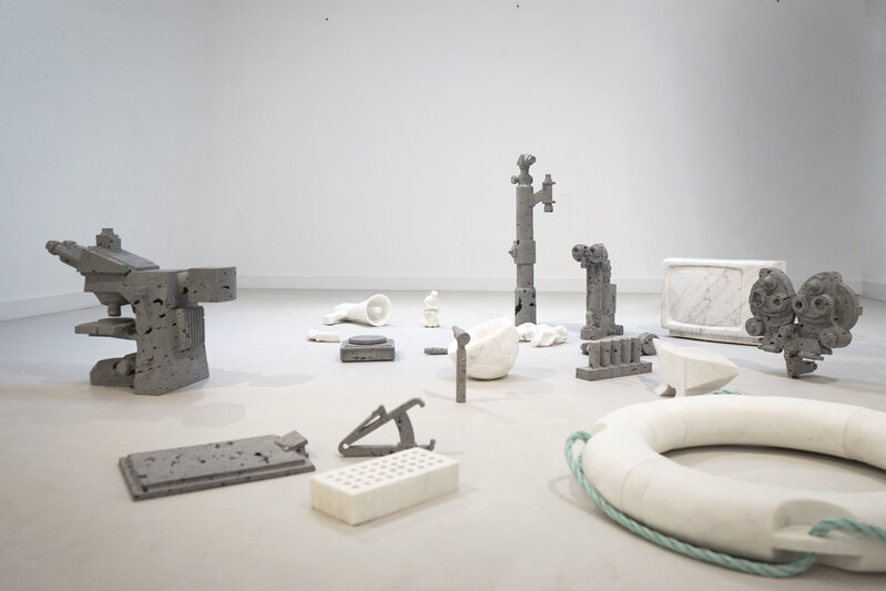 Lluc Baños, ‘S&W’, 2012, Sculpture, Carrara marble, Victor Lope Arte Contemporaneo
