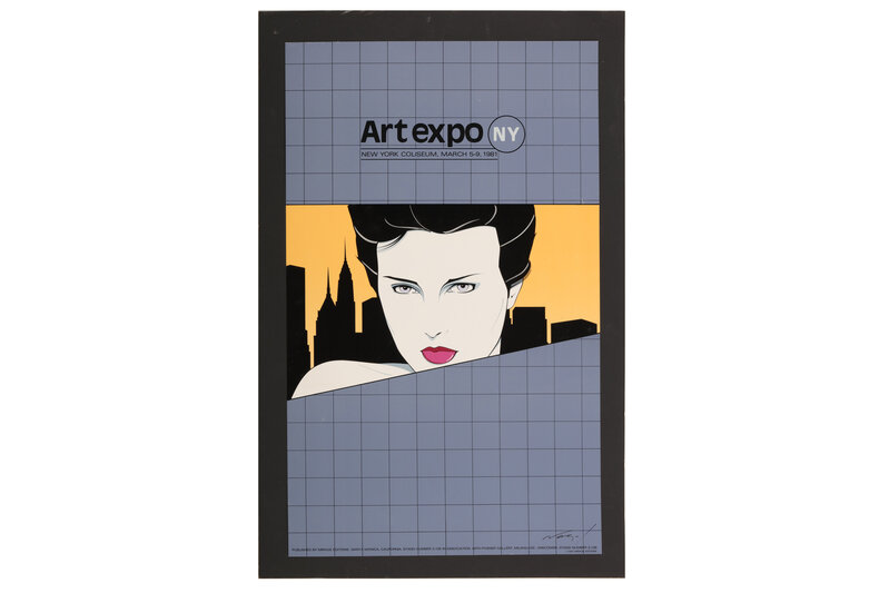 Patrick Nagel, ‘Art Expo NY 1981’, 1981, Print, Giclée print on paper, Chiswick Auctions