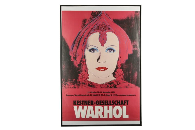 Andy Warhol, ‘Greta Garbo’, 1981, Print, Offset lithograph poster, Chiswick Auctions