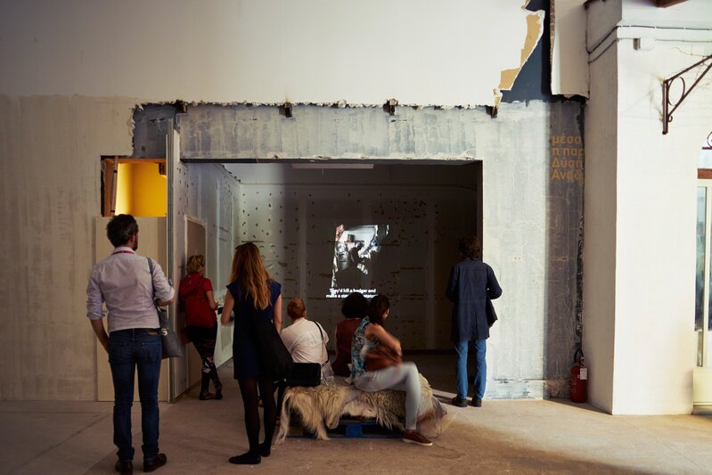 Maria Papadimitriou, ‘AGRIMIKÁ (Installation view)’, 2015, Installation, 56th Venice Biennale