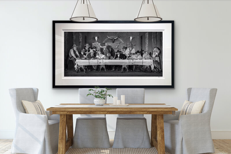 David Yarrow, ‘The Last Supper in Texas’, 2021, Photography, Archival Pigment Print, Samuel Lynne Galleries