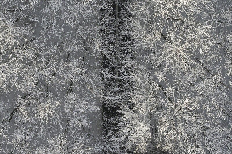 Kacper Kowalski, ‘Depth of Winter #48’, Photography, Archival pigment ink, Galerie XII