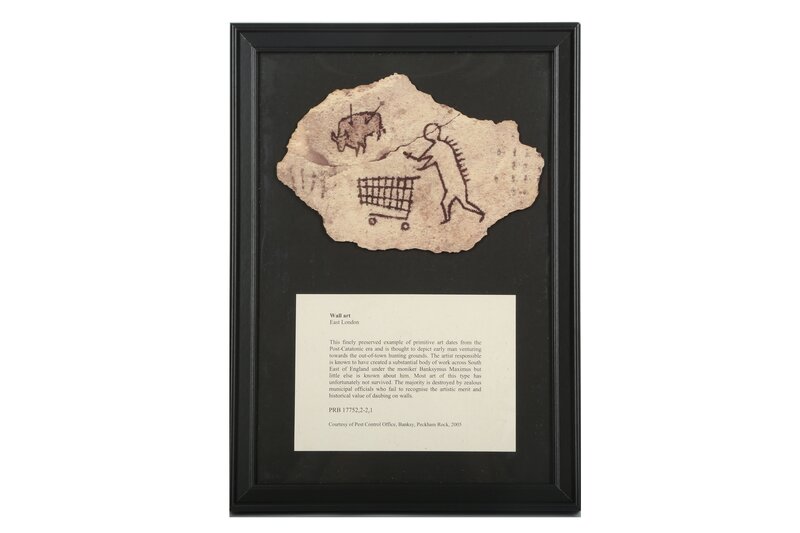 Banksy, ‘Peckham Rock wooden’, Ephemera or Merchandise, Postcard, Chiswick Auctions