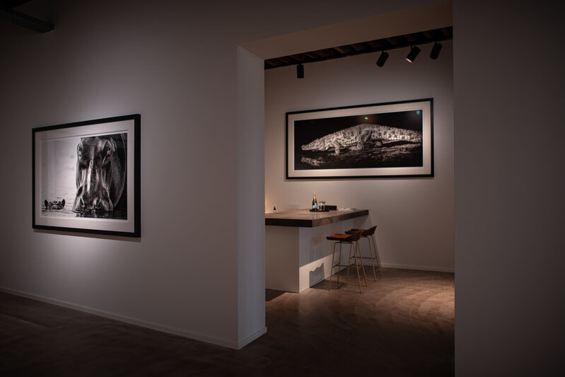 David Yarrow, ‘10,000 BC’, 2019, Photography, Museum Glass, Passe-Partout & Black wooden frame, Leonhard's Gallery